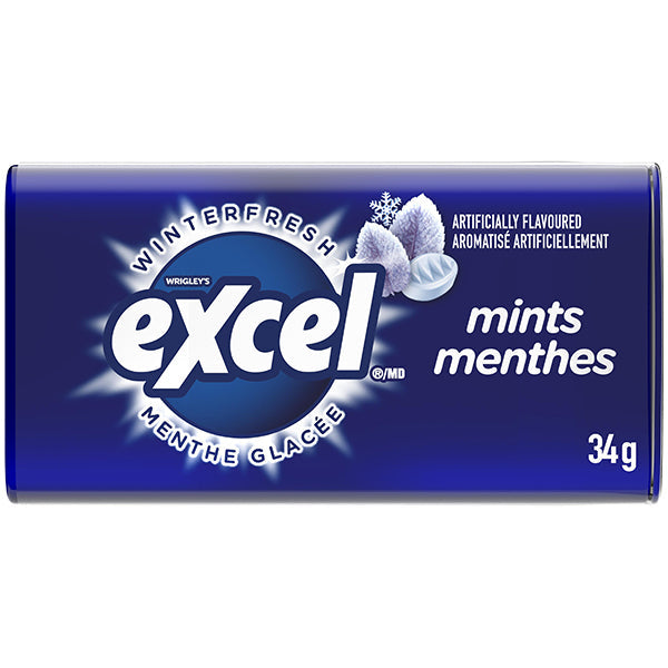 Excel Mints Winterfresh 8x34 g