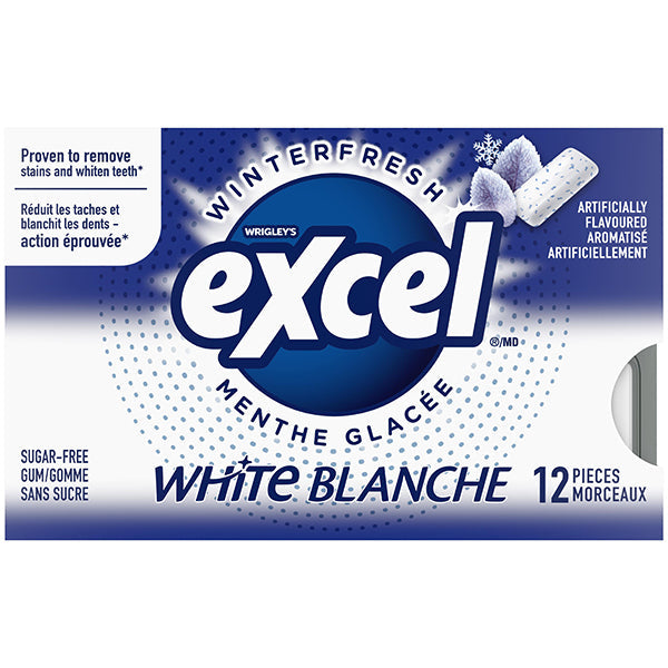 Excel White Winterfresh 12x12 ct