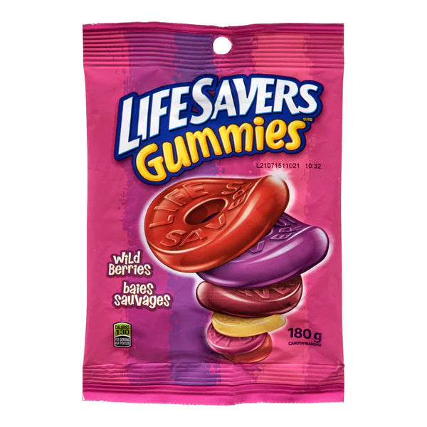 Life Savers Gummies Wild Berry 180 g
