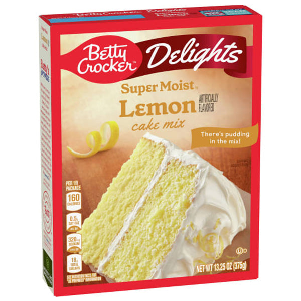Betty Crocker Super Moist Lemon Cake Mix 375 g