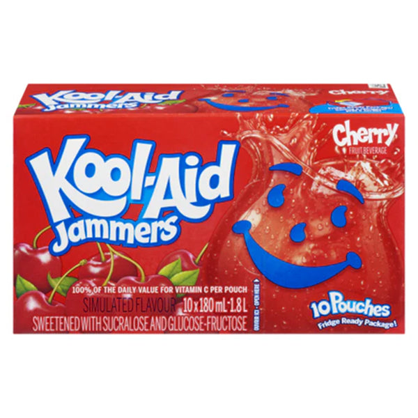 Kool-aid Jammers Cherry 4x10x180 mL