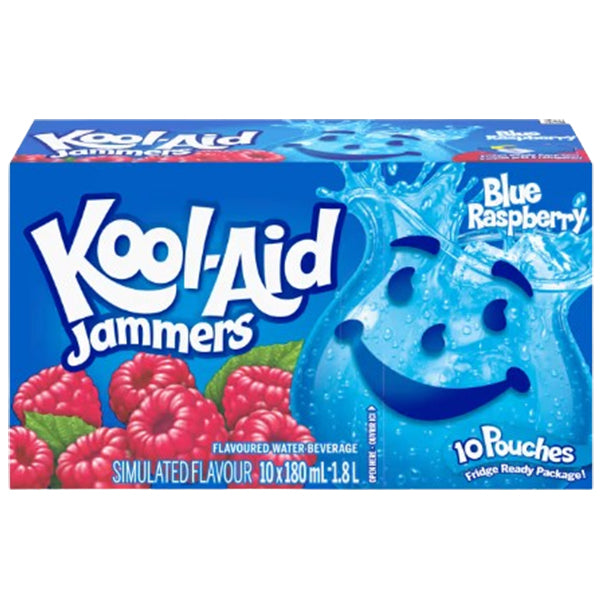 Kool-aid Jammers Blue Raspberry 4x10x180 mL