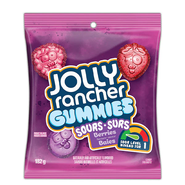 Jolly Rancher Gummies Sour Berries 182 g