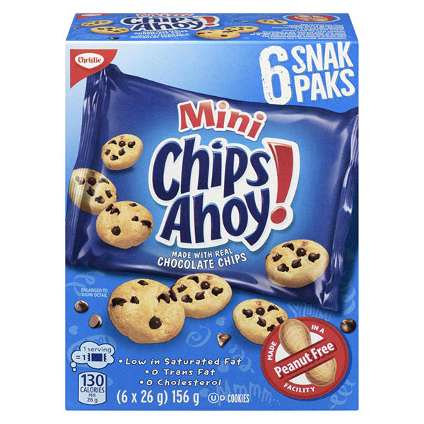 Chips Ahoy Christie Mini Snack Pack 156 g
