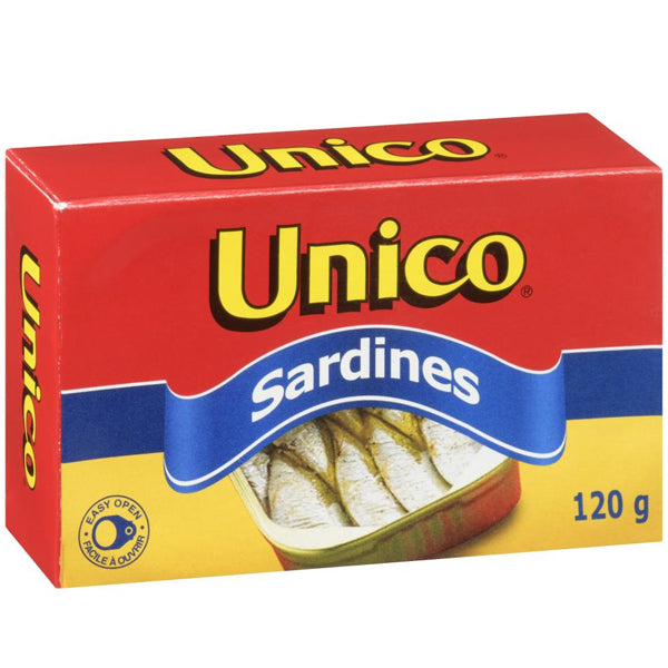 Unico Plain Sardines 120 g