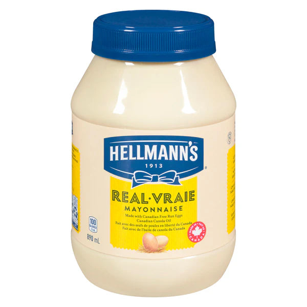 Hellmann's Mayonnaise Regular Plastic 890 mL