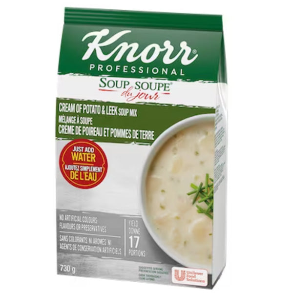 Knorr Sdj Cream Potato Leek Soup 4x730 g