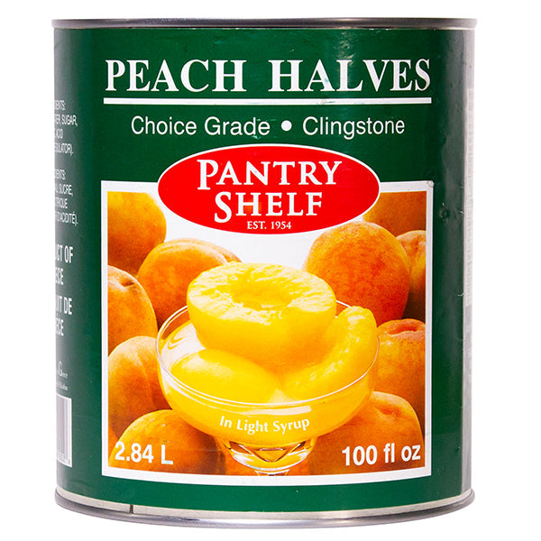 Pantry Shelf Peach Halves 2.84 L