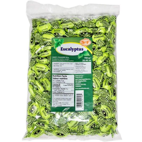 S&F Eucalyptus Candy 750 g