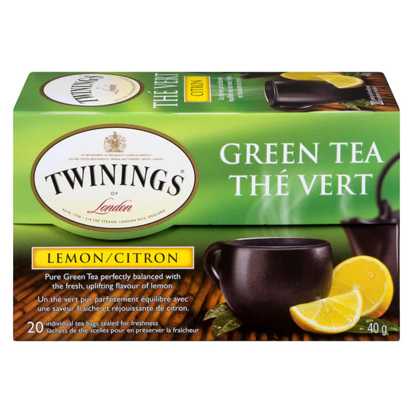 Twinings Green Tea & Lemon 20 ct