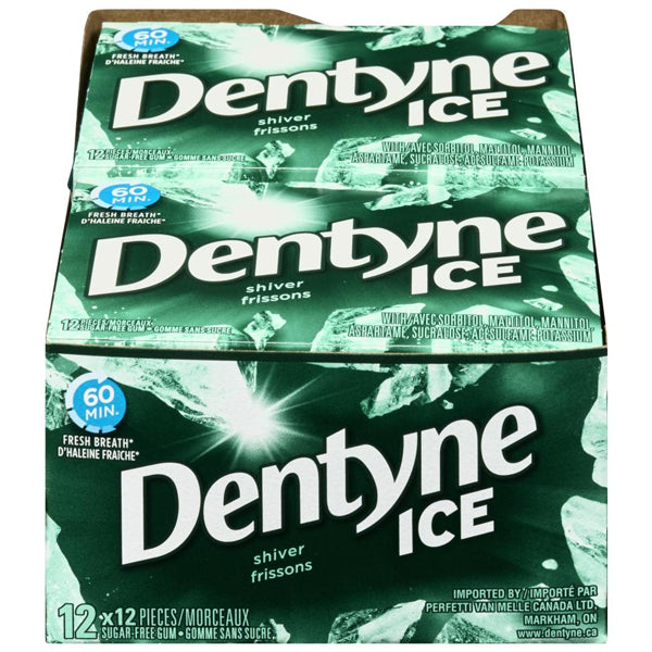 Dentyne Ice Shiver 12x12 pc