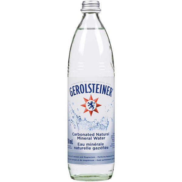 Gerolsteiner Sparkling Mineral Water 750 mL