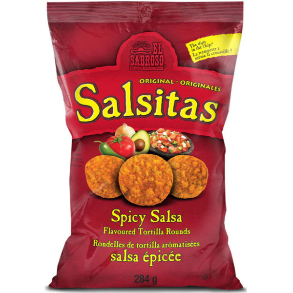 El Sabroso Salsitas Tortilla Chips 284 g