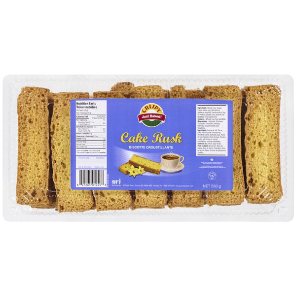 Crispy Cake Rusk Regular 550 g