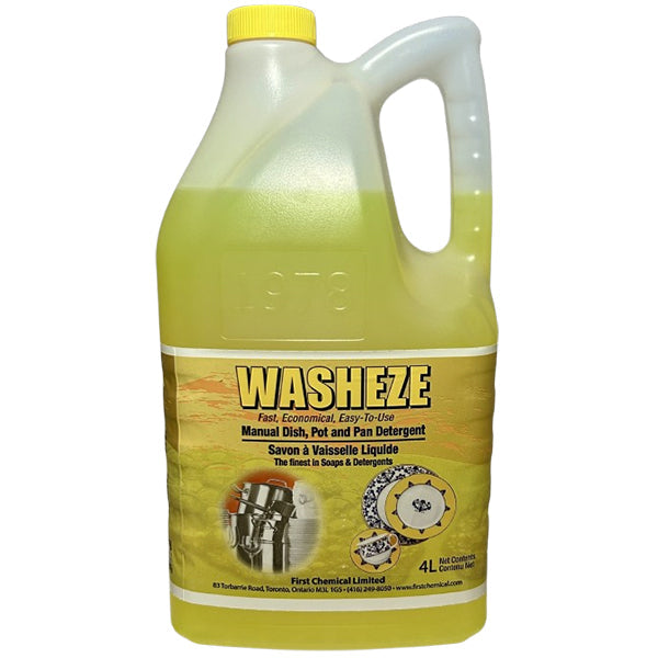 First Chemical Washeze Dish Soap 4x4 L