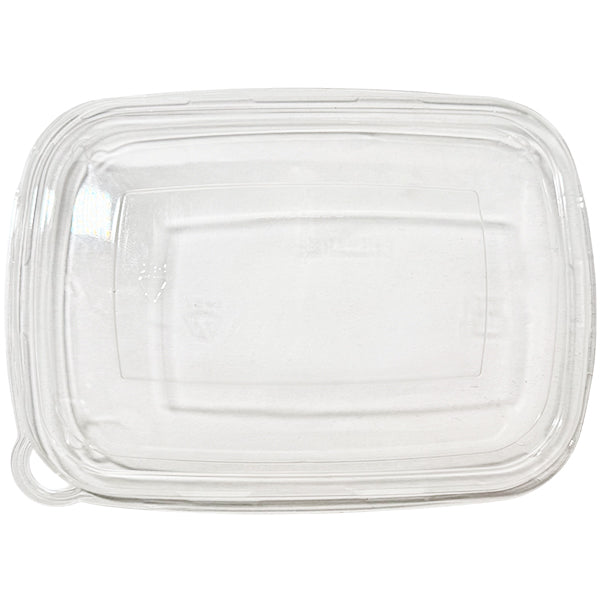 Eliteware Rectangle Plastic Lid 750 mL/1000 mL 50-Pack