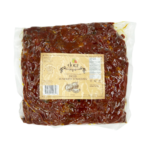 Dora Real Gourmet Diced Sundried Tomatoes 1000 g