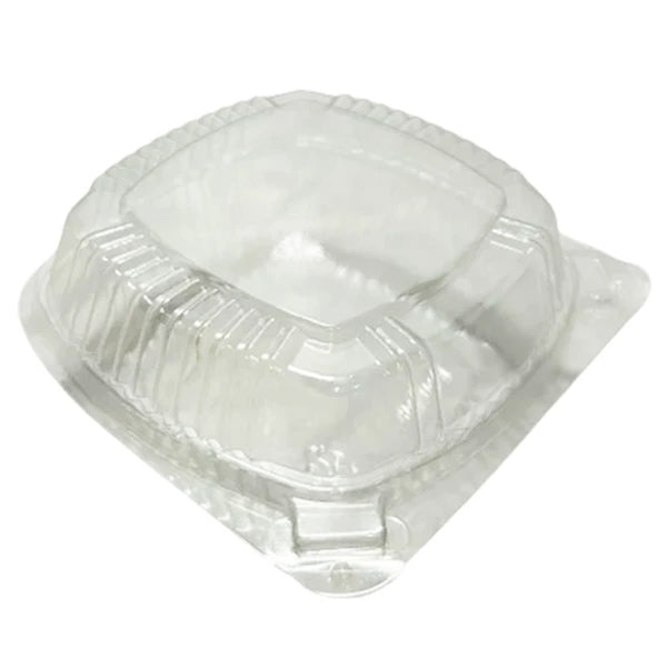 HQ 5in Hinged Utility Containers Square 4x100 ct