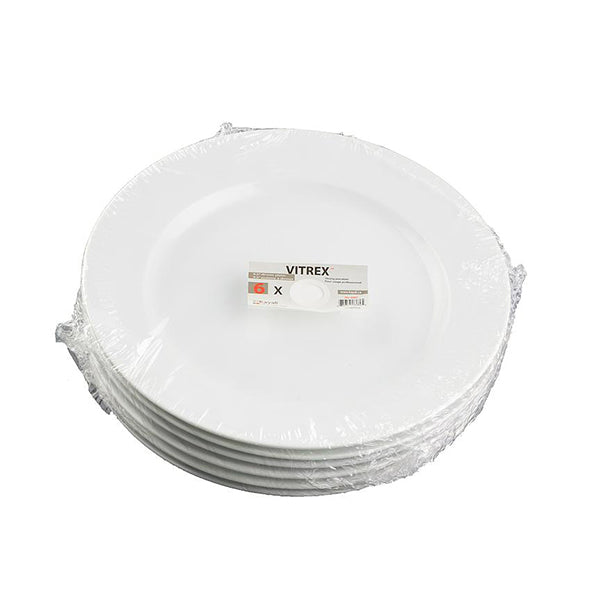 Vitrex Narrow Rim Side Plate 9.5IN 4x6 ct
