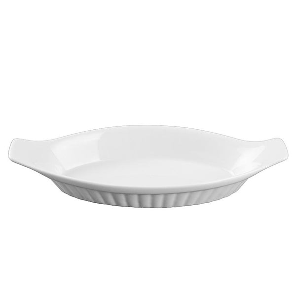 Vitrex Oval Gratin Plates 11.5in 3 ct