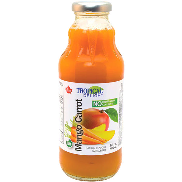 Tropical Delight Td Mango Carrot Nectar Juice 473 mL
