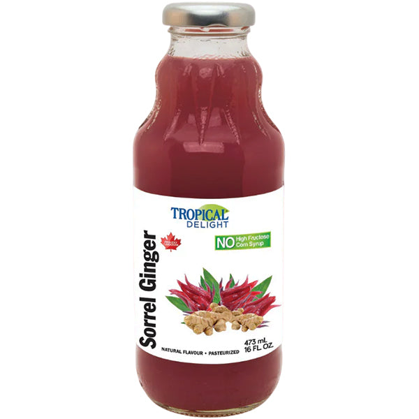 Tropical Delight Td Sorrel Ginger 473 mL