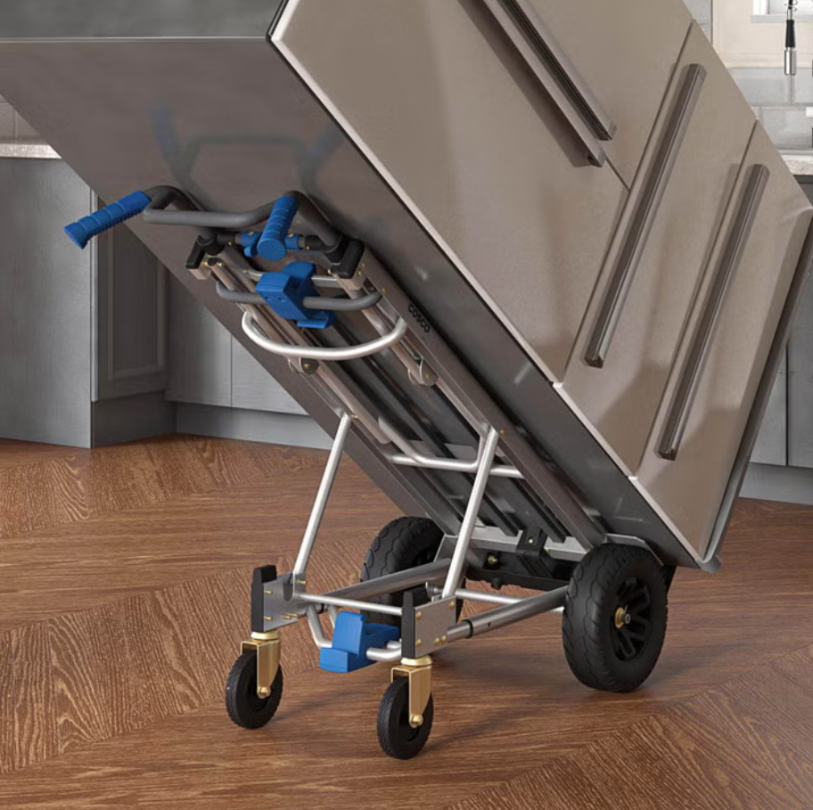 COSCO 5-in-1 Convertible Hand Truck with 3 Position Extendable Handle