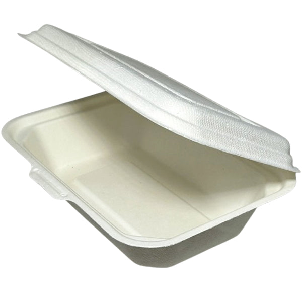 New Wave 5x3 Sugarcane & Bamboo Clamshell 4x125 ct