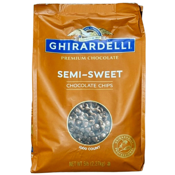 Ghirardelli Semi-sweet Chocolate Chips 2x5 Lb