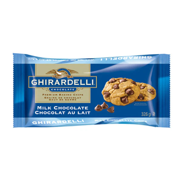 Ghirardelli Milk Chocolate Baking Chips 326 g