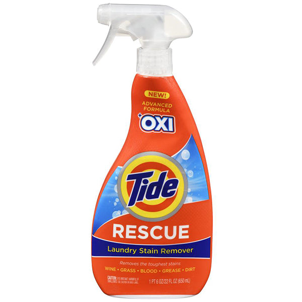 TIDE Rescue Laundry Stain Remover 4x650 mL