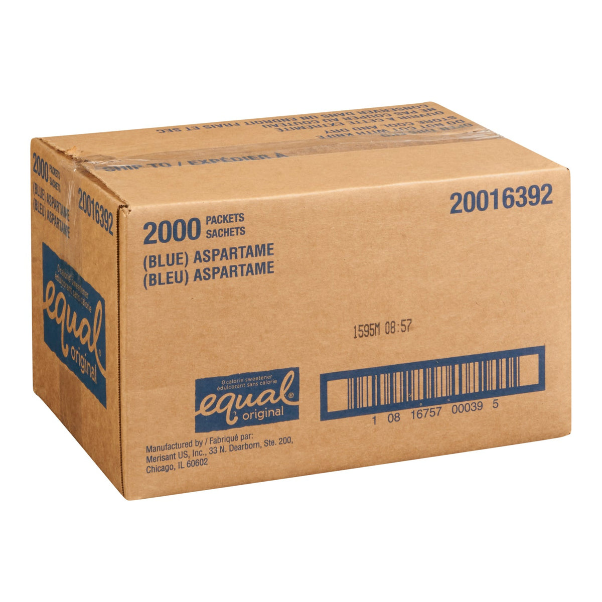 Equal Sugar Substitute 2000 ct