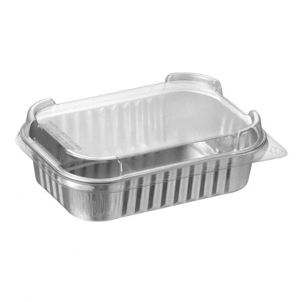 Talthi Aluminum Rect Container W/lid 430 mL 15 ct