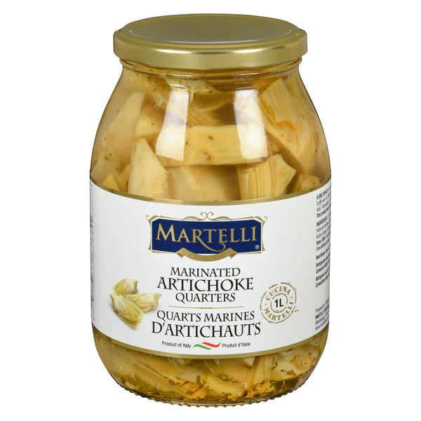 Martelli Marinated Artichoke Quarters 1 L