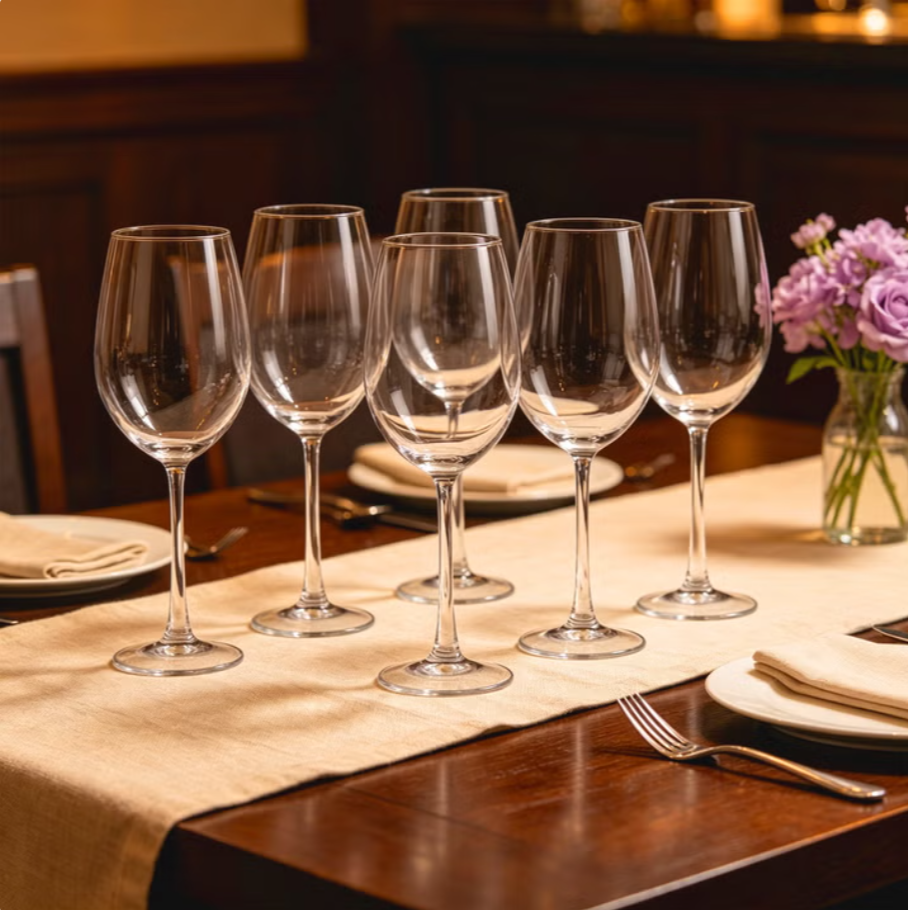 Link Life 473 mL (16 oz) Wine Glass Set, 18-pack