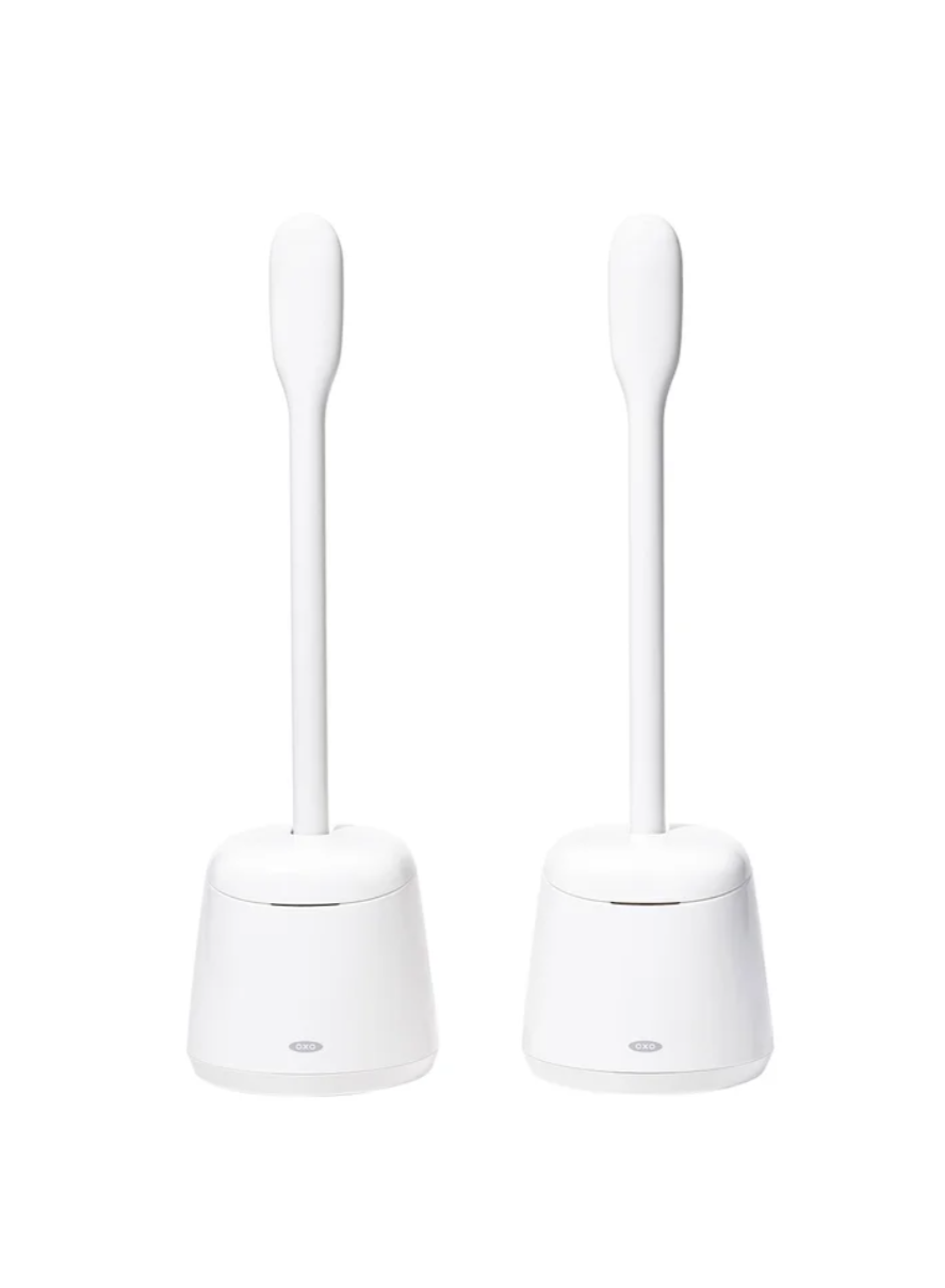 OXO Softworks Toilet Brush, Set of 2