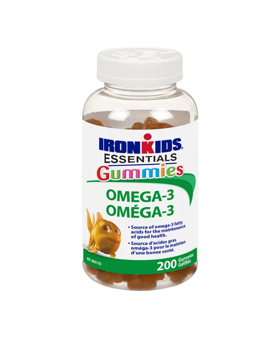 IronKids Essential Omega-3 Gummies,  200 gummies