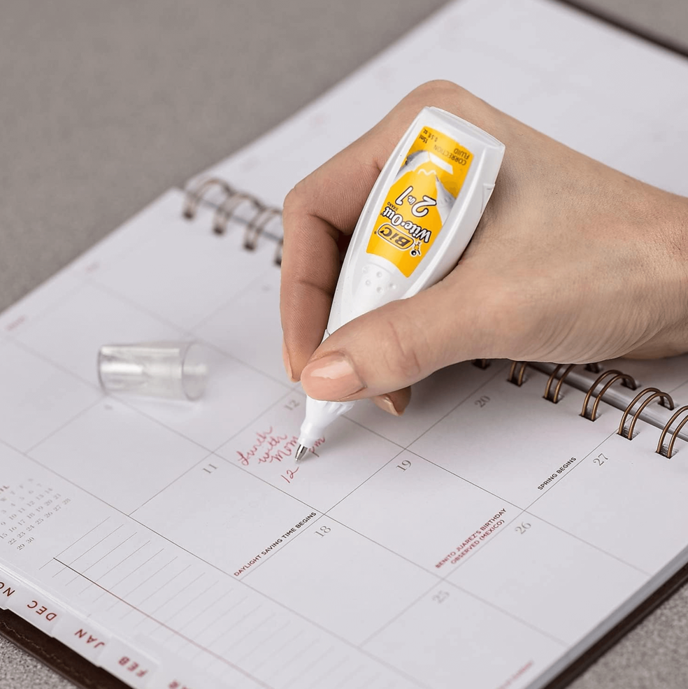 BIC WITE-OUT CORRECTION LIQUID 2-IN-1 15mL