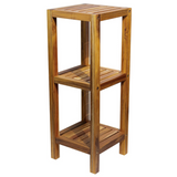Teakhaus FSC-Certified Teak Wood 3-Tier Shelf