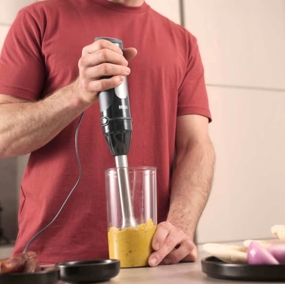 Braun MultiQuick Vario 5 Pro 4-in-1 Immersion Blender with 25 Speeds