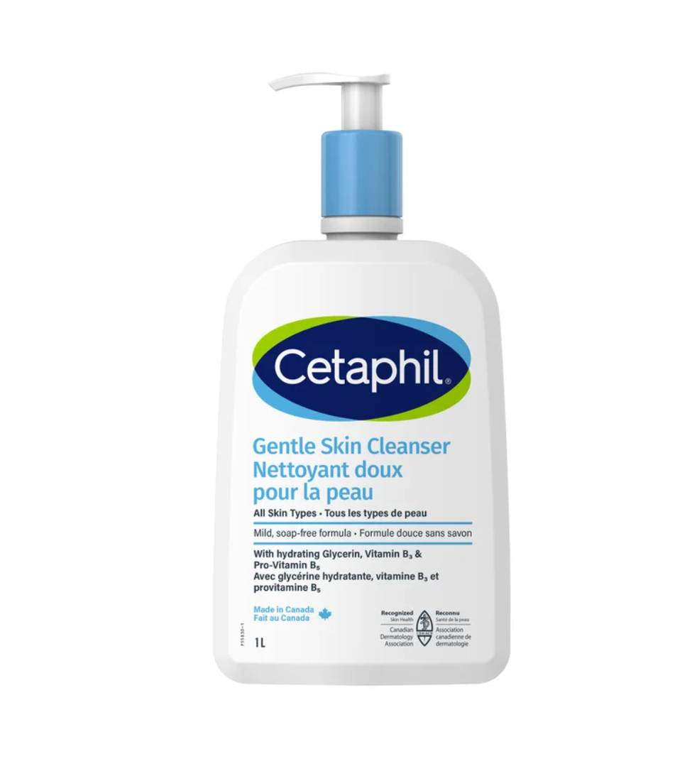 Cetaphil Sensitive Gentle Skin Cleanser, 1 L
