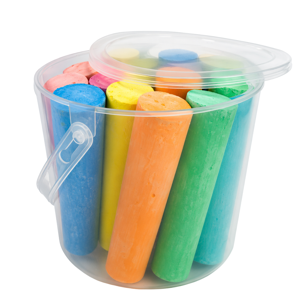 JUMBO CHALK 4"x1" 15PCS
