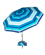 RIO 2.3m (7.5 ft) Beach Umbrella with AnchorX