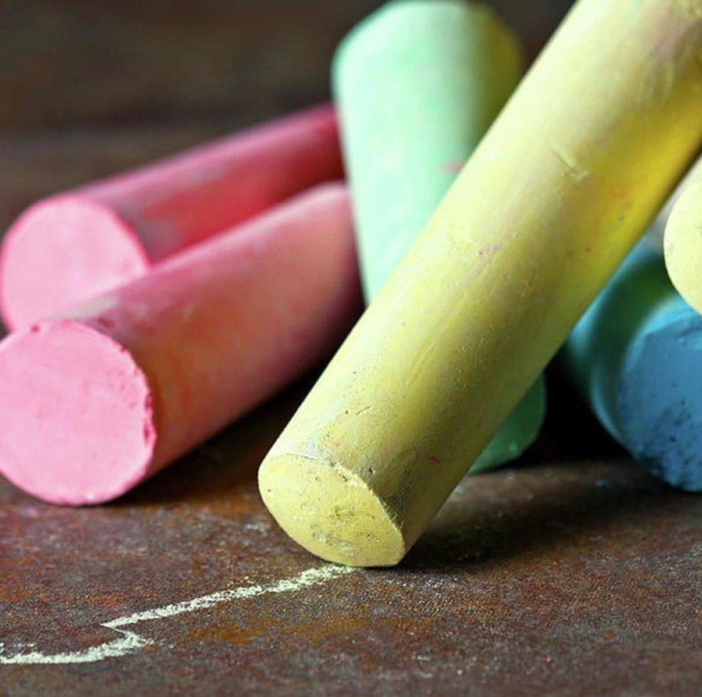 JUMBO CHALK 4"x1" 15PCS