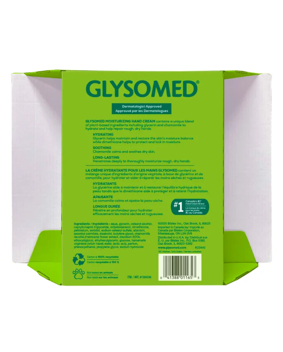 Glysomed Moisturizing Hand Cream, 3-pack