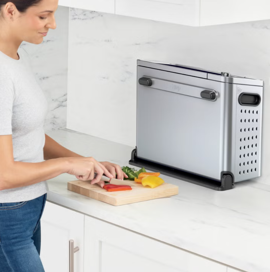 Ninja Flip 10-in-1 Toaster Oven and Air Fryer with Added Broil Rack
