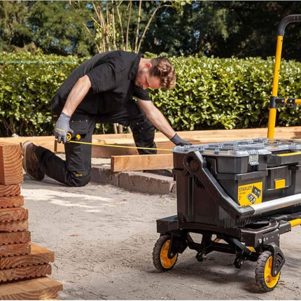 Stanley, 2-in-1 foldable truck SXWTD-FT585, Black/Yellow