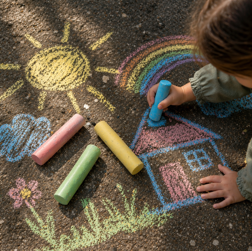 JUMBO CHALK 4"x1" 10PCS