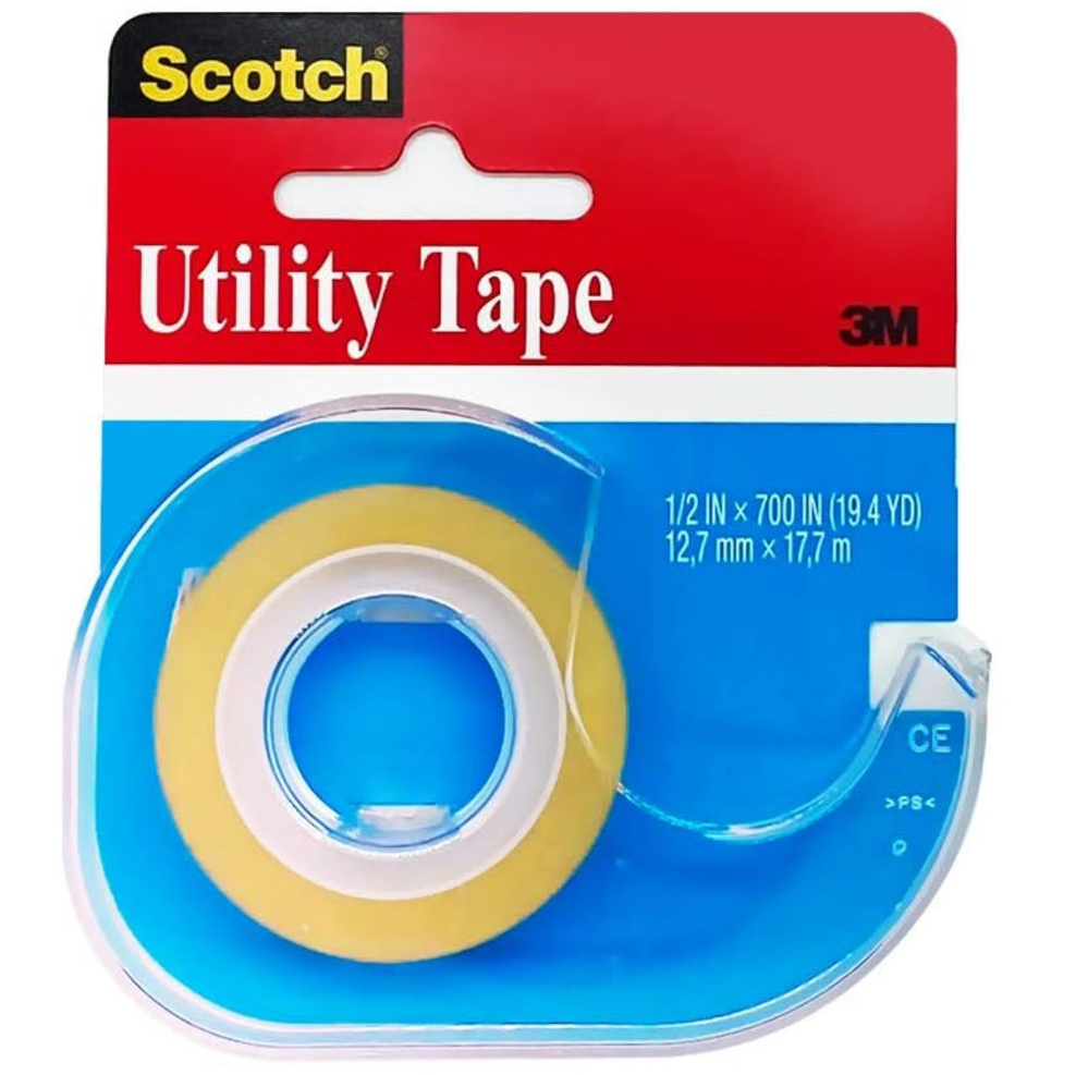 3M SCOTCH UTILITY TAPE [12.7MM x 17.7M]