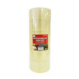 PACKAGING TAPE 4.8CM x 50YARDS - CLEAR 6PCS